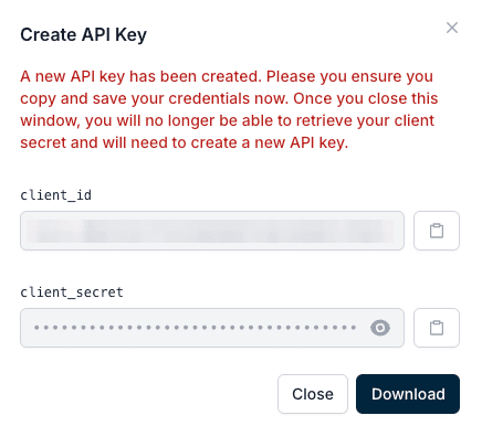 API Keys